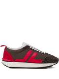 Lanvin - Bumpr Striped Sneakers