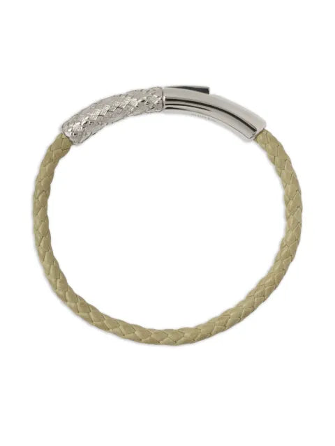 Burberry - Check Leather Bracelet