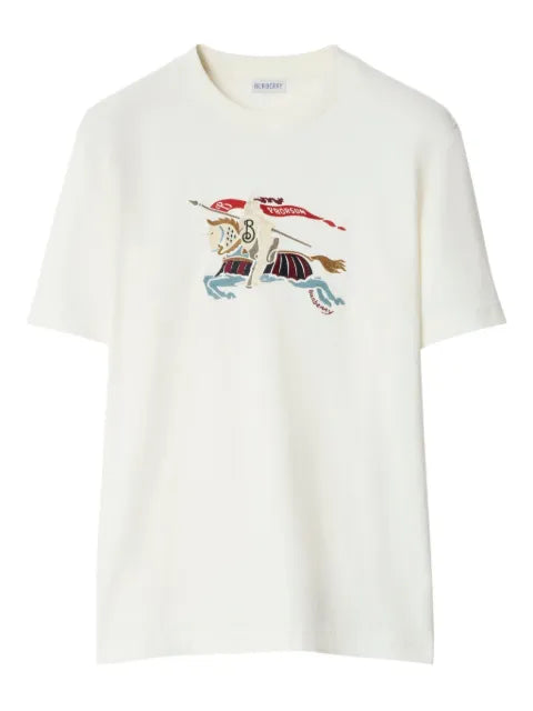 Burberry - Ekd-Embroidered T-Shirt
