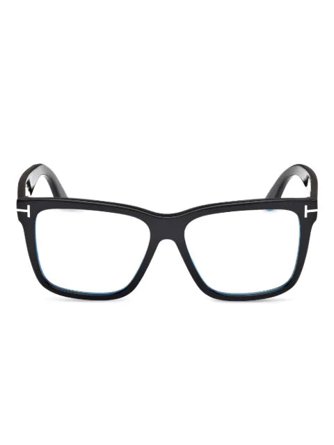 TOM FORD Eyewear - Square-Frame Clip-On Glasses