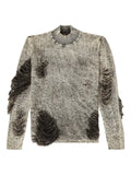 Diesel - K-Fjordi Frayed Mock-Neck Sweater