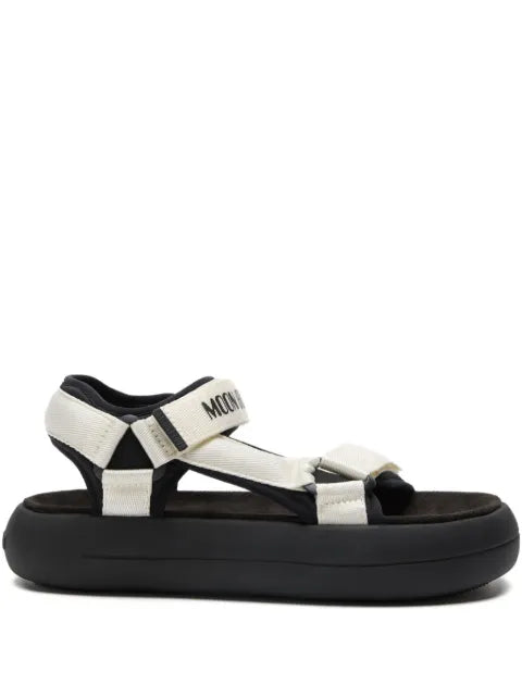 Moon Boot - Super Sandals Black & White