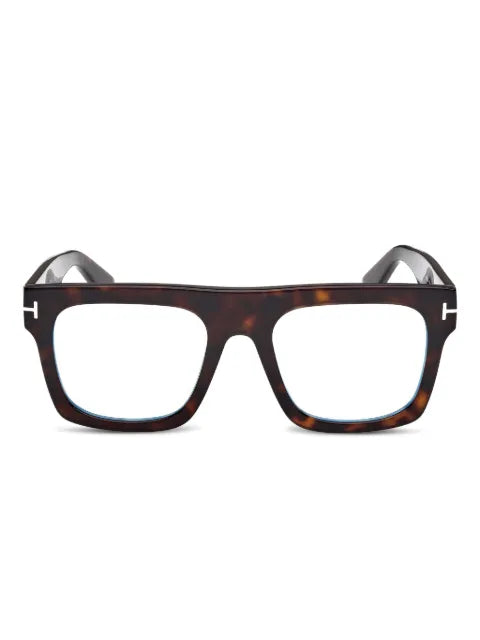 TOM FORD Eyewear - Square-Frame Magnetic-Clip Glasses