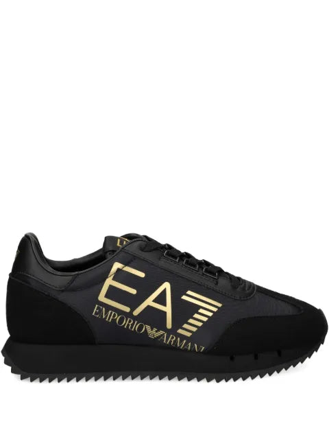 Ea7 Emporio Armani - Logo-Detail Lace-Up Sneakers