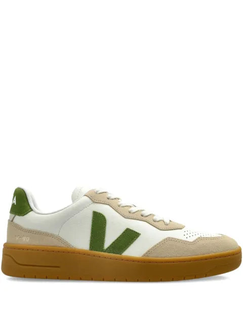 VEJA - V-90 Leather Suede Sneakers