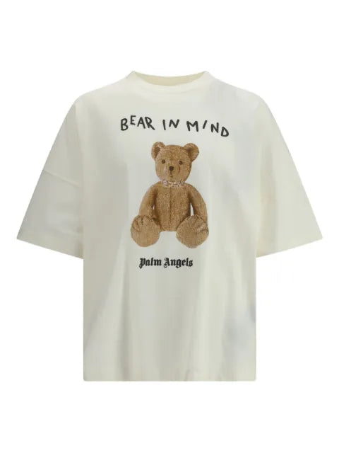 Palm Angels - Teddy Bear Print Cotton T-Shirt