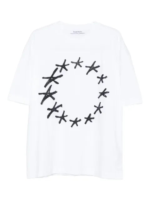 Études Studio - Star-Print Organic Cotton T-Shirt