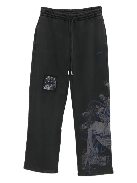 Off-White - Graphic-Patch Trousers