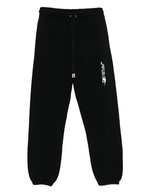 Off-White - Logo-Print Drawstring Track Pants