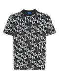Karl Lagerfeld Jeans - Monogram-Pattern T-Shirt