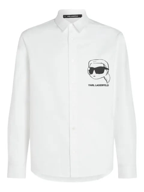 Karl Lagerfeld - Ikon Sketch Shirt