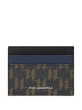 Karl Lagerfeld - Monogram-Print Cardholder