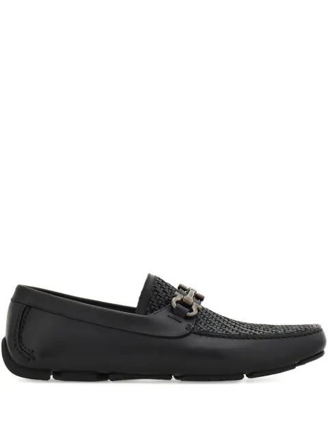 Ferragamo - Gancini Driver Ornament Loafers