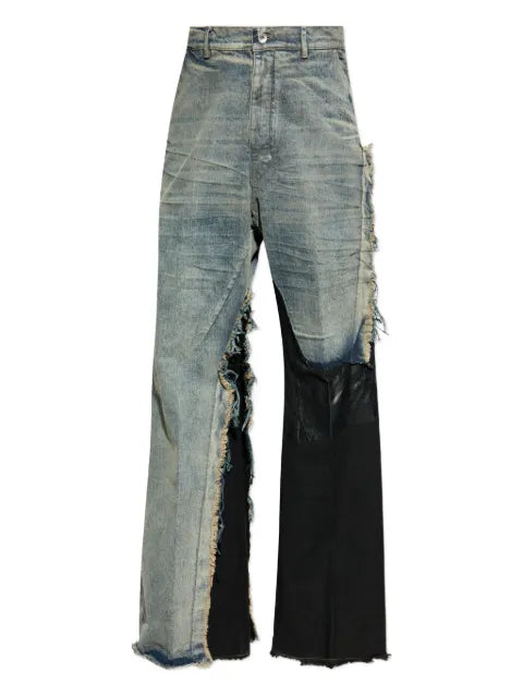 Rick Owens - Joris Ripped-Panel Jeans