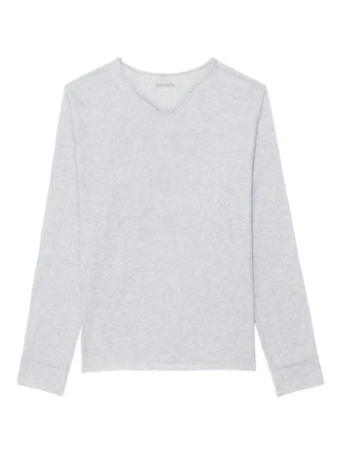Zadig&Voltaire - Monsatir Henley Button-Detail T-Shirt