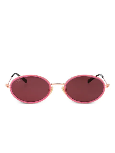 Gucci Eyewear - Oval-Frame Sunglasses