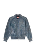 Diesel - L-Cobb Leather Bomber Jacket