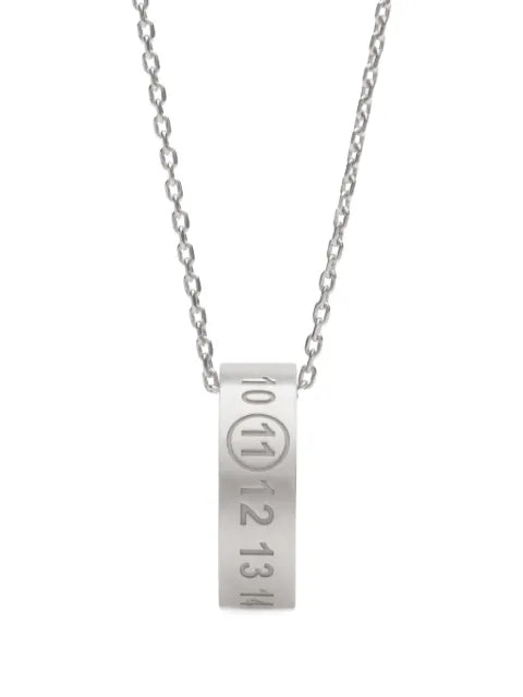 Maison Margiela - Number Reference Silver Necklace