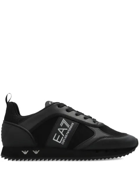 Ea7 Emporio Armani - Logo-Print Lace-Up Trainers