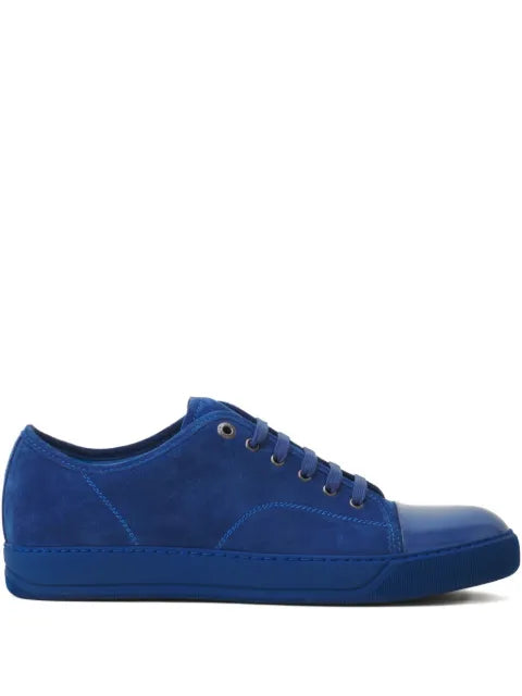 Lanvin - Lace-Up Panelled Sneakers