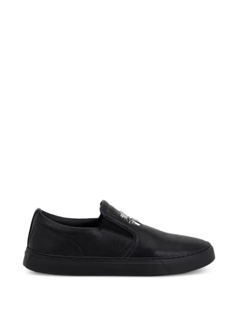 Philipp Plein - Slip-On Leather Sneakers