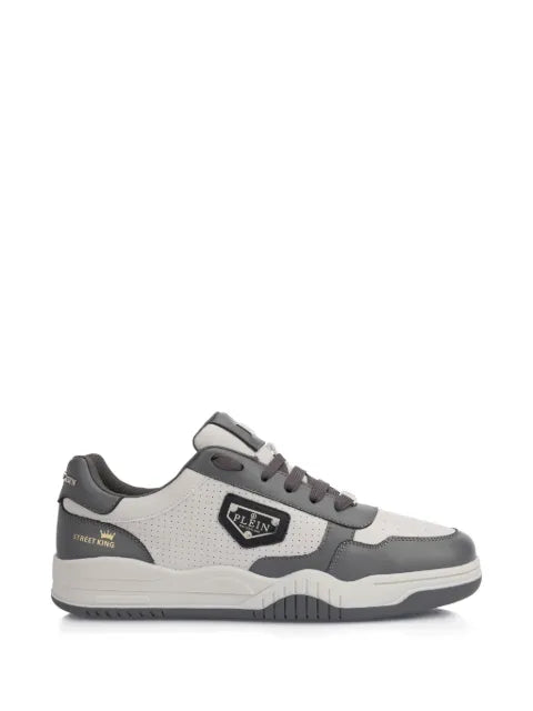 Philipp Plein - Street King Lace-Up Perforated Sneakers