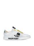 Philipp Plein - Retrokickz Tm Skull Leather Low-Top Sneakers