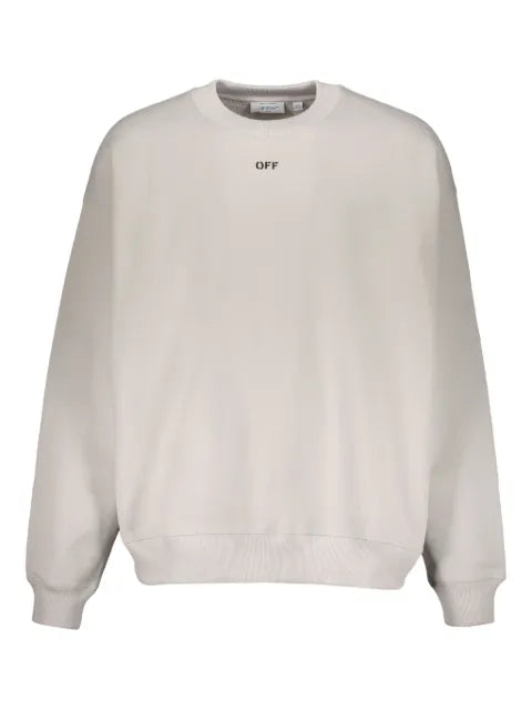 Off-White - Printed Logo Long Sleeve Sweatshirt