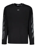 Off-White - Long-Sleeve Pattern T-Shirt