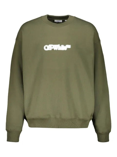 Off-White - Logo Long-Sleeved Sweatshirt