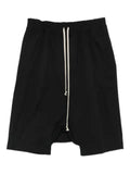 Rick Owens - Drawstring Drop-Crotch Shorts