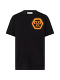 Philipp Plein - Round Neck T-Shirt Spray Hexagon