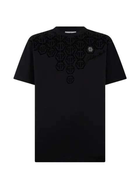 Philipp Plein - Logo-Pattern T-Shirt