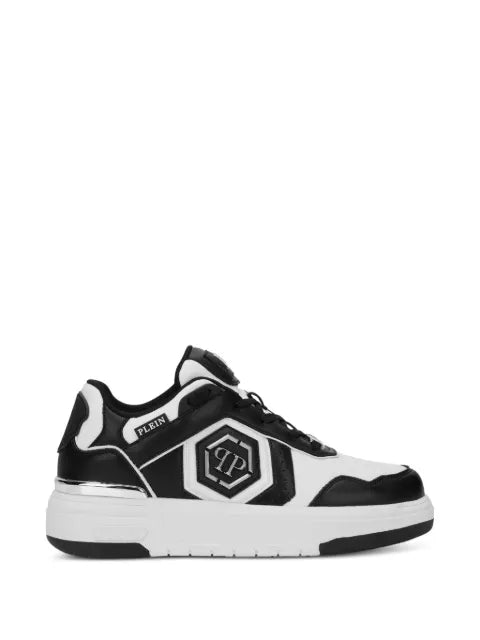 Philipp Plein - Logo-Plaque Panelled Sneakers
