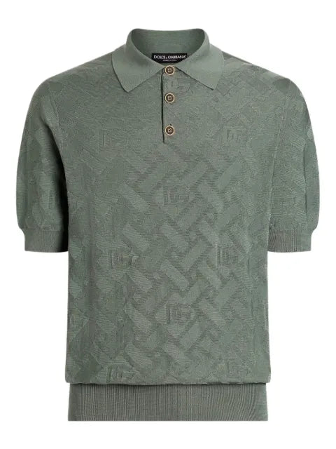 Dolce & Gabbana - Button-Fastening Polo Shirt