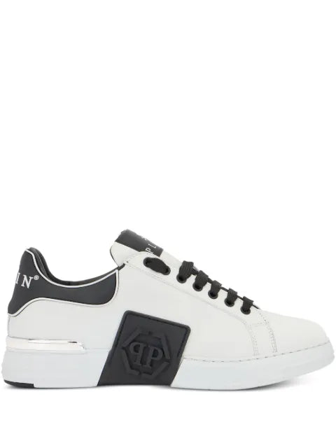 Philipp Plein - Logo Plaque Low-Top Trainers