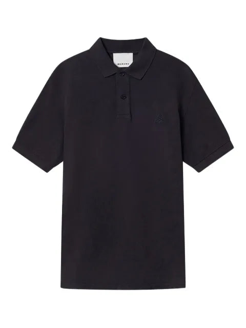 MARANT - Afko Embroidered Polo Shirt