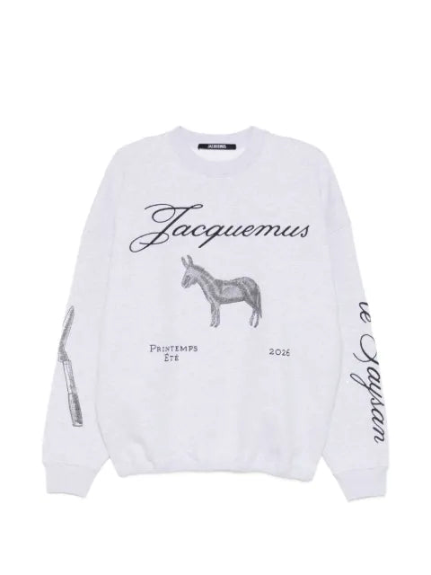 Jacquemus - Graphic-Print Jacquard Sweatshirt