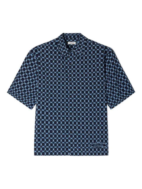 SANDRO - Link Print Loose-Fit Shirt