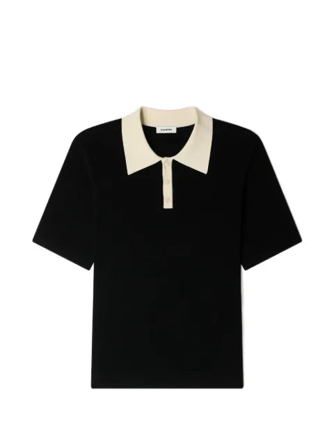 SANDRO - Two-Tone Polo Shirt