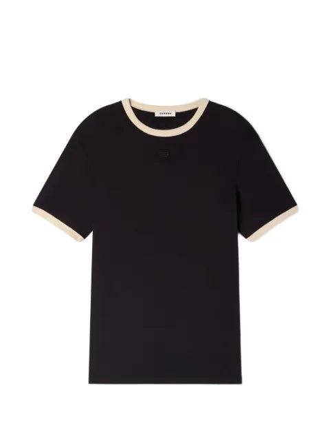 SANDRO - Two-Tone Patch T-Shirt