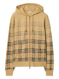 Burberry - Gradient Check Cotton Zip Hoodie