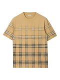 Burberry - Gradient Check Cotton T-Shirt