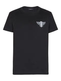 Balmain - T-Shirt With Balmain Wings Print