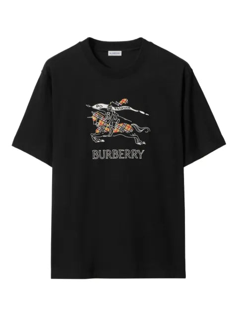 Burberry - Equestrian Knight Cotton T-Shirt