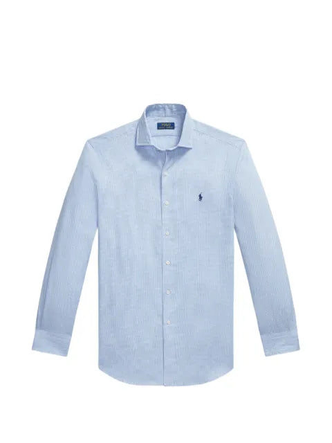 Polo Ralph Lauren - Embroidered-Logo Long-Sleeve Shirt