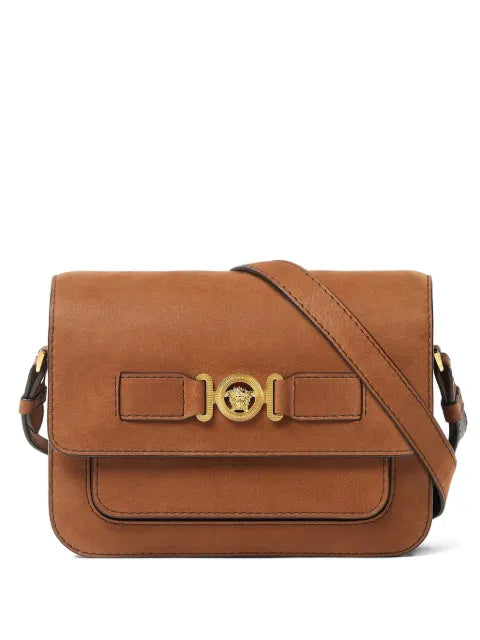 Versace - Medusa Biggie Nabuck Messenger Bag