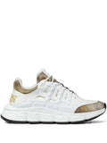 Versace - Trigreca Lizard-Effect Sneakers
