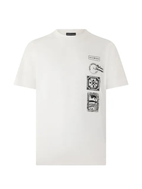 Emporio Armani - Graphic-Print T-Shirt