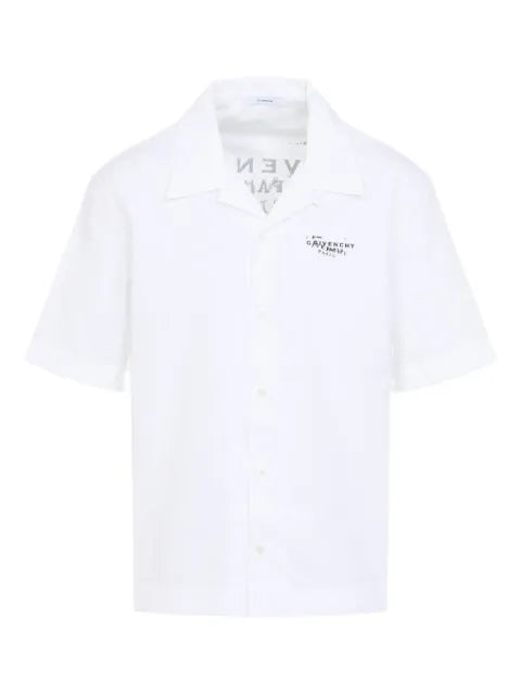 Givenchy - Stamp-Print Short-Sleeve Shirt
